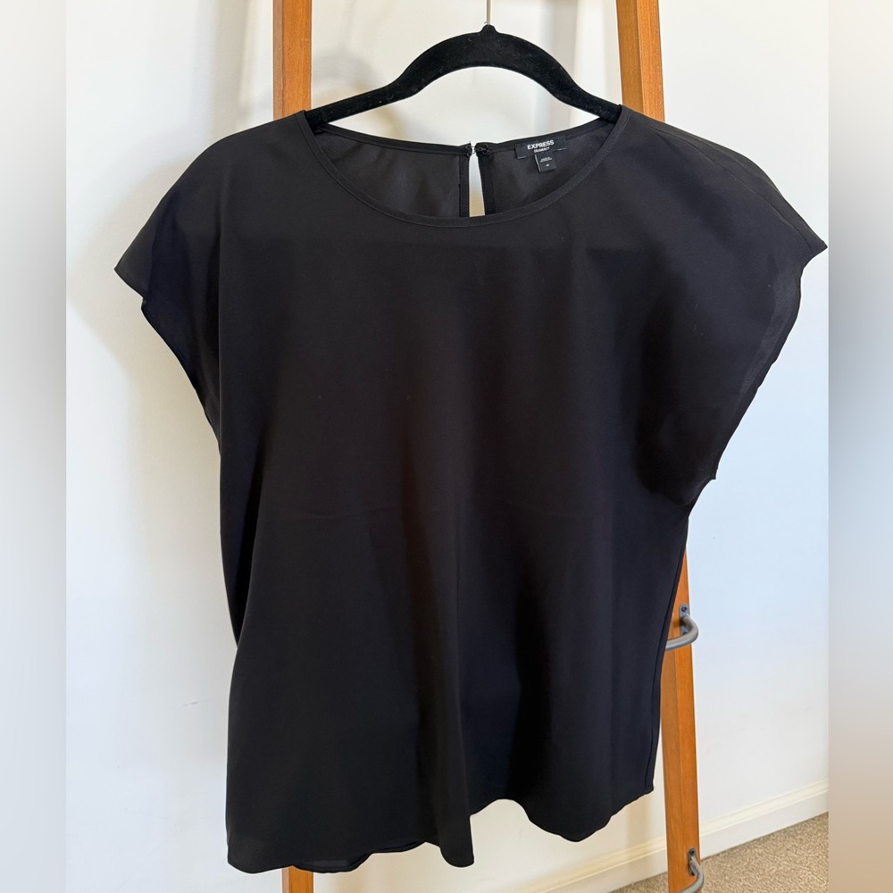 Express gramercy black blouse